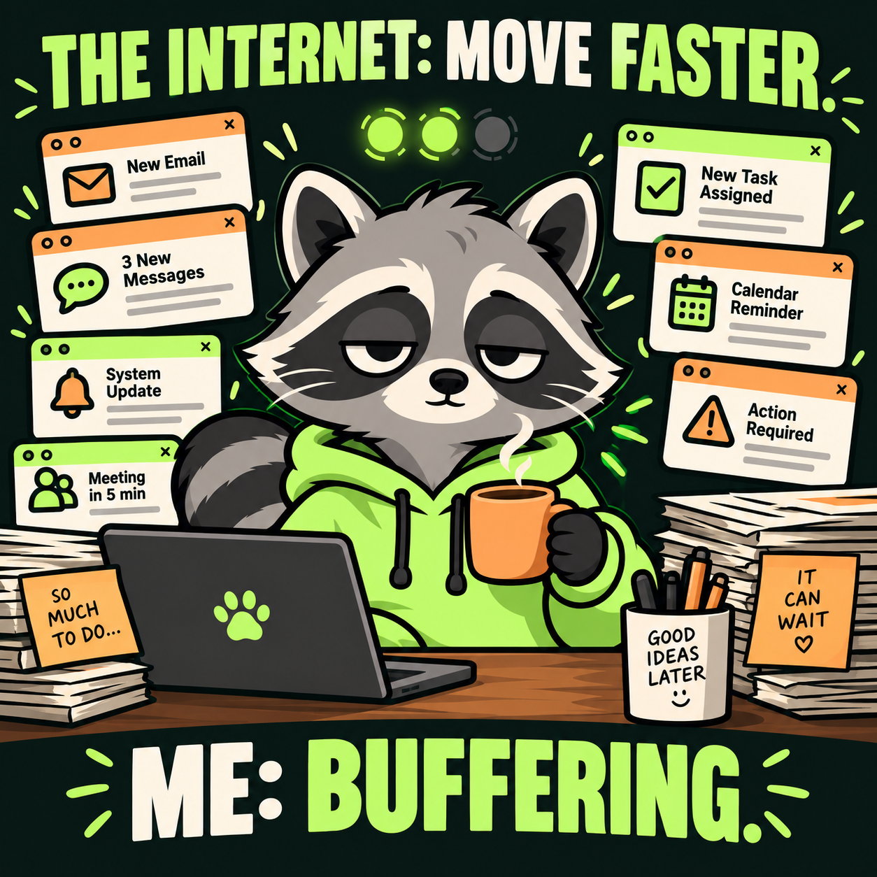 Internet pide ir más rápido mientras Buffer sigue cargando